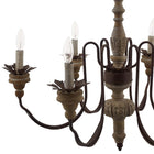 Modway - Bountiful Lumière de plafond française vintage Chandelier candélabre-Chaîne de 49" avec support mural affleurant
