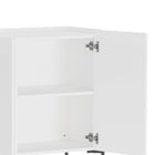Manhattan Comfort - Buffet Moderne Abbey 170 cm - Blanc-Conception de plateau supérieur ajoutant fonctionnalité et sophistication à ce produit
