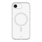 AXS - Ultra Clear Étui MagSafe testé contre les chutes pour Apple iPhone 16e - Transparent-Protection anti-UV pour afficher clairement le design original de votre cellulaire