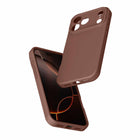 Avana - Velvet MagSafe Case pour iPhone 17 Pro - Moka-Protection de baie de caméra en métal, compatible avec le cache d'objectif