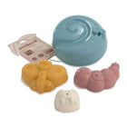 Miniland - Moules à sable ECO - 4 pièces par lot - 2 lots-Fabriqué en polypropylène 100 % recyclé, un matériau écologique et respectueux de l'environnement