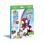 Crayola - Ensemble de pages à colorier et mini marqueurs métalliques Color Wonder sans dégât - Spidey et ses amis-Sécuritaire et non toxique : cadeau idéal pour les enfants de 3 ans et plus.
