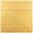 JAM Paper Enveloppes d'invitation carrées métalliques 6 x 6 po - Stardream Gold - paquet de 25-Couleur : Stardream doré.