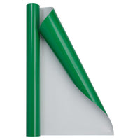 JAM PAPER - Papier cadeau brillant - 43 x 46 cm - Vert brillant - Paquet de 2-Couleur : Vert