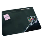 Artistic - Sous-main Krystal-Lift Viel - 19 po L x 24 po l - Noir/Transparent-Support en mousse antidérapant