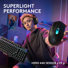 Logitech - Souris gaming sans fil Logitech G305 X Superlight - Noir-Technologie sans fil Lightspeed : La connectivité sans fil ultra-rapide offre une connexion fiable, stable et sans latence, idéale pour le jeu