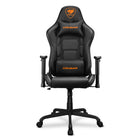 COUGAR - Chaise de jeu inclinable et pivotante Armor Elite - noir-Chaise de jeu avec enveloppe et dossier haut