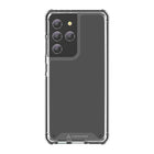 AXS - PROShield etui transparent teste contre les chutes pour Samsung Galaxy S21 Ultra, Noir-Teste contre les chutes de 6 pieds