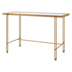 Hudson&Canal - Bureau Inez 48" - Laiton-La capacité de poids est de 40 lb