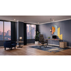 Offices to Go - Fauteuil à basculement synchronisé à dossier haut Kazan FX - Noir/Bleu-Variez la profondeur de l’assise selon la longueur de vos cuisses pour laisser votre dos appuyé au dossier tout en évitant la pression derrière les genoux