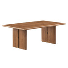Modway - Amistad Bois Table basse - Noyer-Table basse moderne de ferme