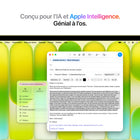 Apple - Portatif MacBook Neo 13 po - A18 Pro - SSD 256 Go - Mémoire 8 Go - Agrume-Macos fait tourner les apps - Sous macOS, toutes vos apps s’exécutent en un flash – y compris des apps intégrées comme FaceTime et Messages