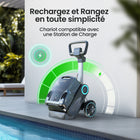 Aiper - Boîtier de rangement portable pour Scuba X1 Pro Max, X1 Pro, X1 - Compatible avec la station de recharge sans fil-Portable et facile à déplacer, conçu pour une mobilité fluide, permettant un transport sans effort autour de votre piscine