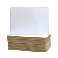 Flipside Products Tableau blanc effaçable à sec double face, 12,7 cm x 17,8 cm, paquet de 24-Tableau miniature économique sans cadre, avec une surface effaçable à sec unie sur les deux faces.