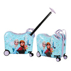 Bioworld - Valise porteur - Frozen-Fonction porteur : conçue pour que les enfants puissent s’asseoir et se déplacer confortablement