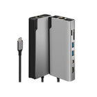 ALOGIC - Station d'accueil USB-C Plus avec alimentation - Série Ultra-Le Dock PLUS prend en charge soit un seul moniteur avec une résolution jusqu'à 4K lorsque l'un des ports HDMI est utilisé, soit il peut également prendre en charge deux moniteurs avec une résolution FULL HD jusqu'à 1080p simultanément lorsque les sorties HDMI et Mini DisplayPort sont utilisées ensemble.