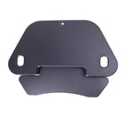 Rocelco - Rehausseur de bureau d'angle réglable assis/debout de 46 po avec tapis anti-fatigue - Noir-CADR a une surface de travail extra large de 46" et 24" de profondeur