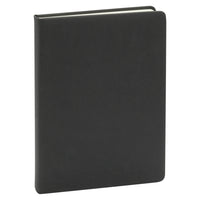 Winnable - Agenda de direction, 9 3/4 x 7 po, noir-Rembourrée et cousue avec papier de couleur crème