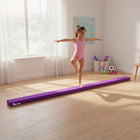 Soozier - poutre d’équilibre pliante 7 pi, violet-Mousse EPE haute densité et durable, enveloppée pour le confort et la sécurité