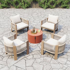 Zuo - Rebel Fauteuil d’appoint - Beige-Dimensions: 30,7 po L x 30,3 po L x 32,3 po H
