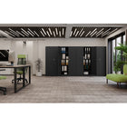 Ceha Canada - Armoire de rangement BDM 180 avec poignée fixe - Noir-7