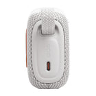 JBL - Go 5 Enceinte Bluetooth ultra-portable - Blanc-Connectez-vous et jouez avec Auracast