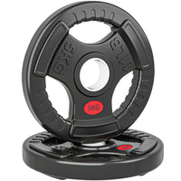 Soozier - Ensemble De 2 Disques De 11 Lb - Ensemble De Poids Pour Barre De 2 Po-Comprend 2 plaques de poids de 11 lb chacune  