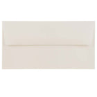 JAM Paper - Enveloppes d'invitation Monarch Strathmore - 3,875 po x 7,5 po - vélin blanc brillant - paquet de 50 (196556I)-Blanc brillant