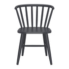 Zuo - Shio Chaise de salle à manger - Noir-Résistant aux intempéries