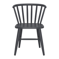 Zuo - Shio Chaise de salle à manger - Noir-Résistant aux intempéries