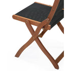 Dura Housewares - ensemble de 2 chaises Maui - black - paquet de 2-4