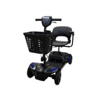 Mobile Patient Lift - Eleanor Scooter électrique motorisé - 41,3 po L x 19 po l x 34,6 po H - Bleu-Parcourez jusqu’à 12,4 milles avec une seule charge pour vos sorties prolongées et votre usage quotidien