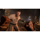 Indiana Jones and the Great Circle pour Xbox Series X-DE L'ACTION AU BOUT DU FOUET - Le fameux fouet d’Indiana reste au cœur de son équipement et peut être utilisé pour distraire, désarmer et attaquer les ennemis. Mais le fouet n'est pas seulement une arme, c'est aussi l'outil le plus précieux d'Indy pour naviguer dans l'environnement. Survolez les patrouilles inattentives et escaladez les murs en traversant un monde saisissant. Combinez l’infiltration furtive, les combats de mêlée et le maniement du pistol