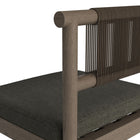 Modway - Eleni Terrasse extérieure Bois de teck Tabourets de bar Ensemble de 2 - Gris silex-9