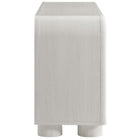 Modway - Bellamy Courbe 4 portes Armoire à buffet - Ash-Construction solide