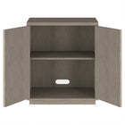 Hudson&Canal - Meuble d'appoint Alston 28 po de largeur - Chêne gris vieilli-Nettoyer avec un chiffon doux et sec, sans produits chimiques agressifs ni produits de nettoyage abrasifs