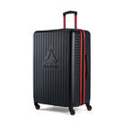 Reebok - Valise à roulettes pivotantes à coque rigide 30 po Hoop - Noir-Roulettes pivotantes à 360° pour un déplacement fluide, silencieux et sans effort