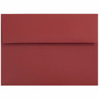 JAM Paper - Enveloppes d'invitation A7 - 5,25 x 7,25 - rouge foncé - Paquet de 50-Caractéristiques de l'enveloppe : Fermeture en gomme à rabat droit, finition en papier lisse de haute qualité