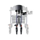 BIOS Living - Ambulateur deluxe Onyx 21,5 po -Roues en PVC de 8 po/20,3 cm aidant à diriger l'ambulateur et offrant un roulement confortable et optimal