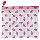 Merangue - Sachet plat givré - Fraise-Pochette à crayons givrée