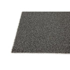Edgewood Tapis Tundra grattoir extérieur robuste - 6' 10" x 7' - charbon avec bordures noires-Tapis grattoir intérieur/extérieur pour les environnements à circulation élevée