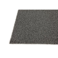 Edgewood Tapis Tundra grattoir extérieur robuste - 6' 10" x 7' - charbon avec bordures noires-Tapis grattoir intérieur/extérieur pour les environnements à circulation élevée