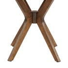 Modway - Crossroads Rond 24 po Bois Table d’appoint - Noyer-8