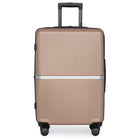 Air Canada - Bagage de soute rigide Laurentian de 24 po - roulettes pivotantes à 360 degrés - champagne-Le bagage de soute moyen offre un espace de rangement pratique pour les longs voyages