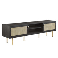 Modway - Cambria 70 po Meuble TV, Noir-Meuble téléviseur moderne