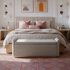 Zuo - Dobo Banc de rangement - Gris-Couleur du mobilier : Gris
