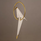 Plata Import - Lampe de plafond origami-Matériau PVC et fer