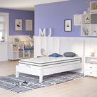 Modway - Jenna 6 po Ressorts et mousse Matelas simple-Couche de mousse respirante
