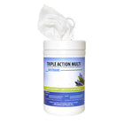 Dustbane - Lingettes Triple Action - 120 lingettes - Emballage de 6-Couleur : incolore