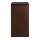 Modway - Appia 24" Vanette de salle de bain - Noir noyer-Trous centraux de 8"